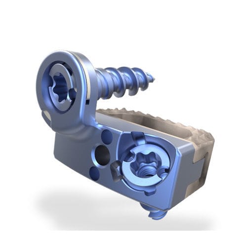 HWS-Zwischenwirbelimplantat - TOMCAT™ - ChoiceSpine - ventraler Zugang / aus PEEK / mit Zervikalknochenplatte