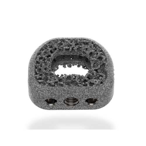 HWS-Zwischenwirbelimplantat - TigerShark® C - ChoiceSpine - ventraler Zugang / Titan / 3D-Druck