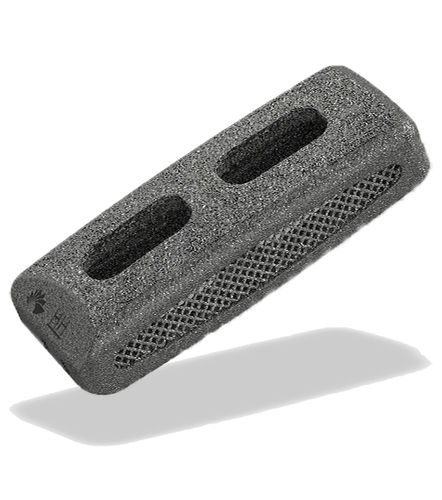 LWS-Zwischenwirbelimplantat - Tigershark® L - ChoiceSpine - lateraler Zugang / Titan / 3D-Druck
