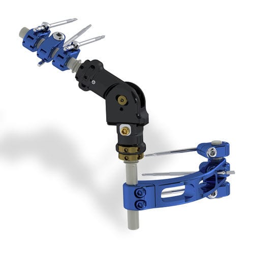 Fixateur externe / Knie - ST.A.R.90F4 - Citieffe - rohrförmig / für Erwachsene