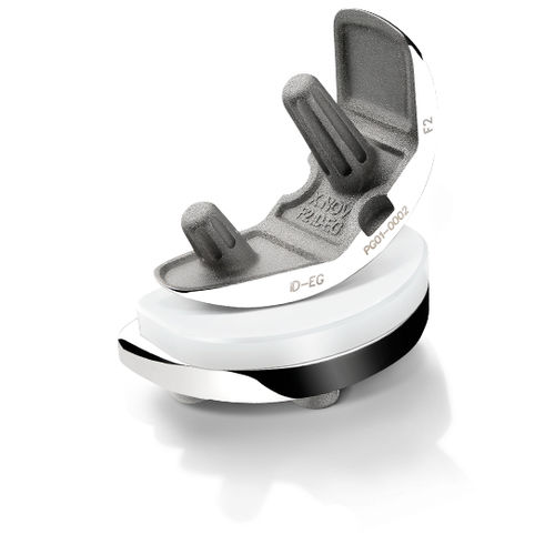Einteilige Knieprothese - KAPS® - X-NOV Medical Technology - mit fester Scheibe