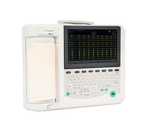 Ruhe-Elektrokardiograph - EPG 12M Plus - Progetti S.r.l. - 12 Kanäle / digital / mit Drucker