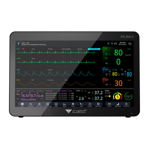 Modularer Multiparameter-Monitor - PG RIA 9 - Progetti S.r.l. - EKG / RESP / SpO2