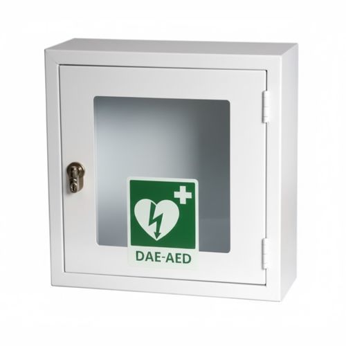 Sicherheitsschrank - Progetti S.r.l. - für Defibrillator / für Krankenhaus / mit Tür