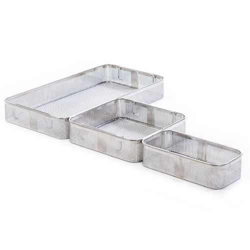 Edelstahl-Lagerungszubehör - 47413 - Owens & Minor - abklappbar / vergittert / ISO