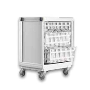 Medizinischer Wagen - cmb-op-m060-02 - ScanModul® - für Kliniken / Mehrzweck / mit Korb