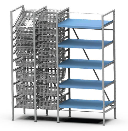 Lagerhalter - ScanMo™ Racking - ScanModul® - modular / Fachböden / Korb