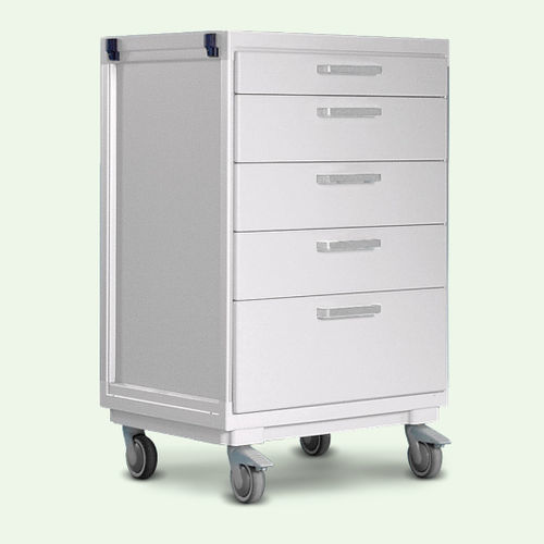 Medizinischer Wagen - B-M075 - ScanModul® - Mehrzweck / für Transport / mit Schublade
