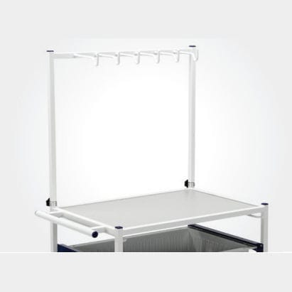 Infusionsständer auf Rollen - 1164601 - ScanModul® - 6 Haken