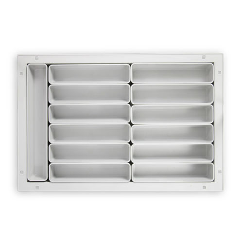 Tablett für Medikamente - SM-SUB-03 - ScanModul® - Lager / ABS