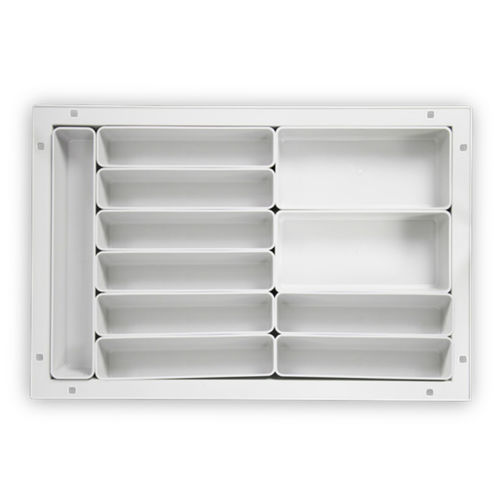 Tablett für Medikamente - SM-SUB-08 - ScanModul® - Lager / ABS