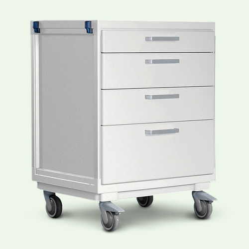 Medizinischer Wagen - B-M060 - ScanModul® - Mehrzweck / für Transport / mit Schublade