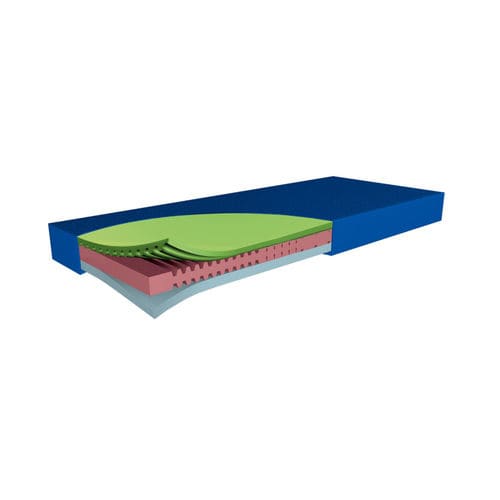 Krankenhaus-Matratze - HYPER 2 - Reha-Bed - Schaumstoff / 90x200 cm / Mehrschicht