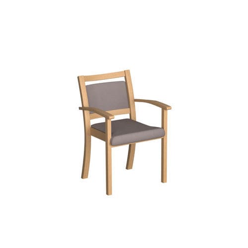 Wartezimmerstuhl - CLARO W02 - Reha-Bed - für Erwachsene / mit Armlehnen