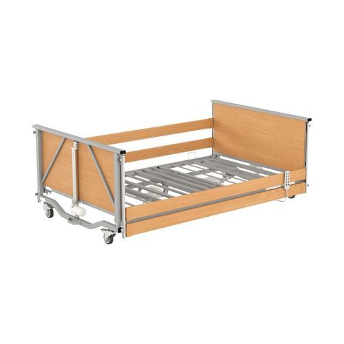 Krankenhausbett - 2 LOW - Reha-Bed - elektrisch / für Übergewichtige / höhenverstellbar