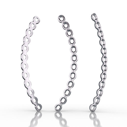 Kompressionsplatte für Becken - 3217 series - South America Implants - mit Verriegelung / Metall