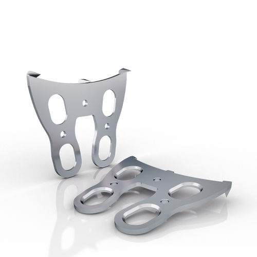 Kompressionsplatte für Acetabulum - 322 series - South America Implants - Metall