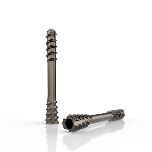 Knochen-Kompressionsschraube / für Hand - 0831series - South America Implants - kanüliert / ohne Kopf / Metall