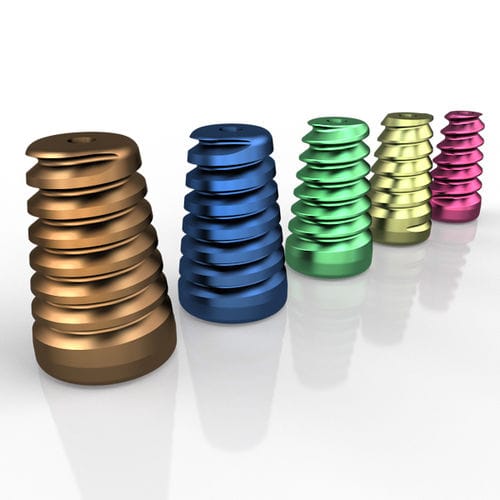 Arthrodeseschraube für Subtalargelenk - 165 series - South America Implants - ohne Kopf / Metall