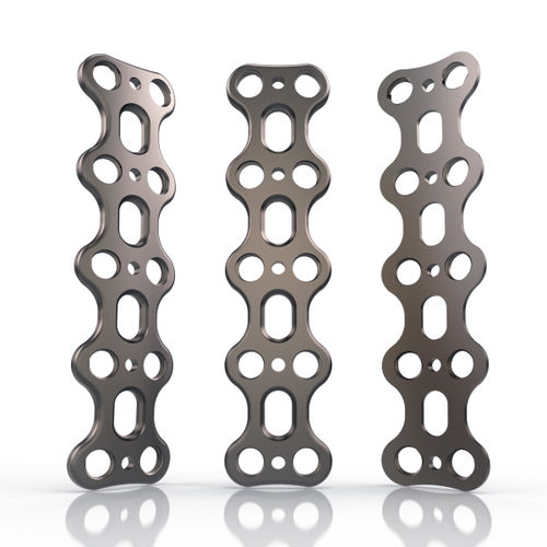 HWS-Arthrodeseplatte - 29 series - South America Implants - mit Verriegelung / Metall / 4 Ebenen