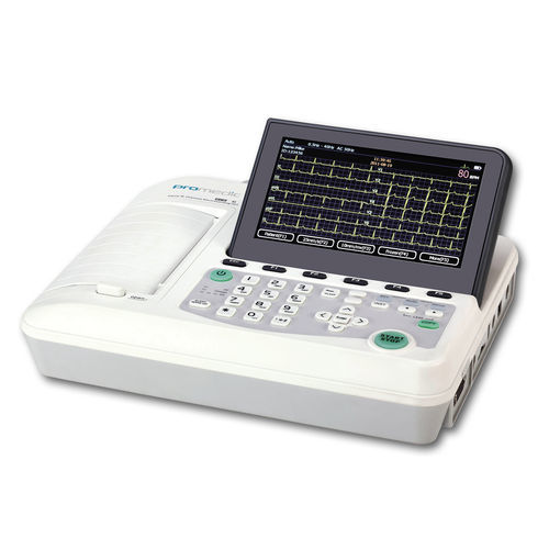 Ruhe-Elektrokardiograph - PRMECG-6 - Trimpeks Healthcare - 6 Kanäle / digital / mit Drucker