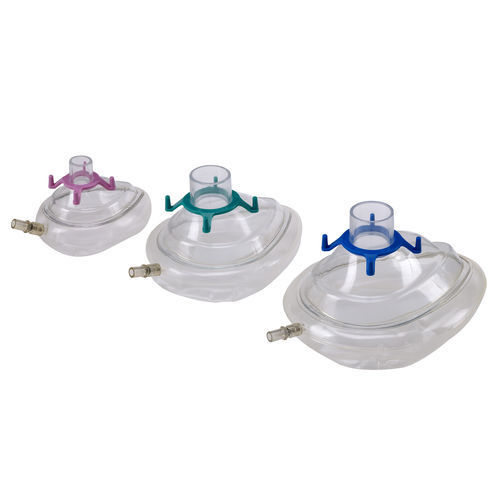 Wiederbelebungsmaske  für Pädiatrie - AMBUMASK-D - Trimpeks Healthcare - für Neugeborene / für Erwachsene / PVC