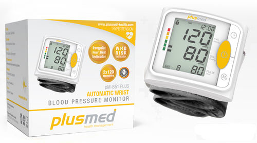 Automatischer Blutdruckmonitor - pM-B51 Plus - Trimpeks Healthcare - oszillometrisch / Handgelenk / mit Akku