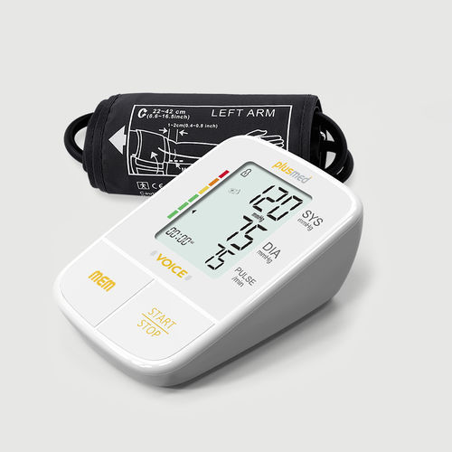 Automatischer Blutdruckmonitor - VOICE - Trimpeks Healthcare - mit Sprachausgabe / mit Erwachsenenmanschette / 2x150