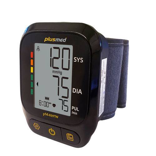 Automatischer Blutdruckmonitor - pM-8197W - Trimpeks Healthcare - Handgelenk / mit integrierter Manschette / mit Akku
