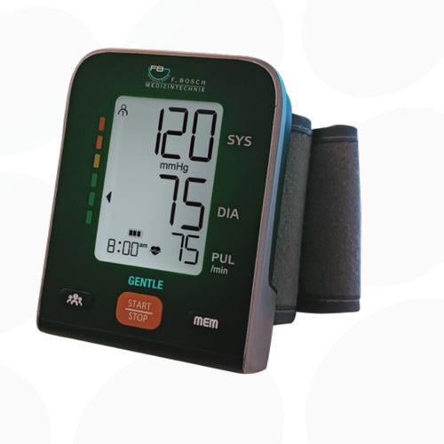 Automatischer Blutdruckmonitor - GENTLE - Trimpeks Healthcare - Handgelenk / mit integrierter Manschette / mit Akku