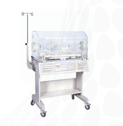 Inkubator für Neugeborene auf Rollen - INC-100 - Trimpeks Healthcare - mit Phototherapie-Lampe / mit 6 Zugangsfenstern