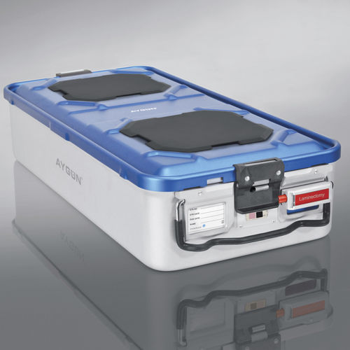 Sterilisationscontainer für Instrumente - B3  - Aygun Surgical Instruments - mit Ventil / Aluminium