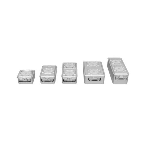 Sterilisationscontainer für Instrumente - Standard Plus  - Aygun Surgical Instruments - mit Filter / Aluminium / anodisiertes Aluminium