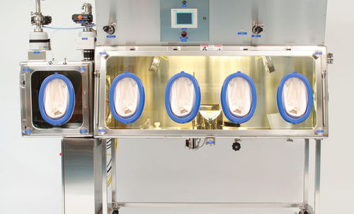 Isolator für Keimfreiheitstests - Extract Technology - ISO Klasse 5 / bodenstehend / Laminar-Flow