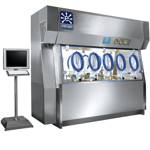 Aseptischer Isolator - Extract Technology - Transfer / ISO Klasse 5 / bodenstehend