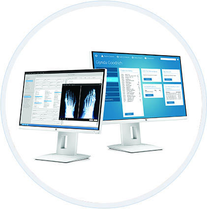 Medizinisch Monitor - HP HC270, HP HC24 - Hewlett-Packard - 24" / LCD / mit LED-Hintergrundbeleuchtung