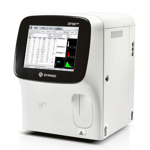 Automatischer Hämatologie-Analysator - DF50CRP - Shenzhen Dymind Biotechnology Co., LTD - kompakt / mit 5-teiliger Differenzierung / mit Touchscreen