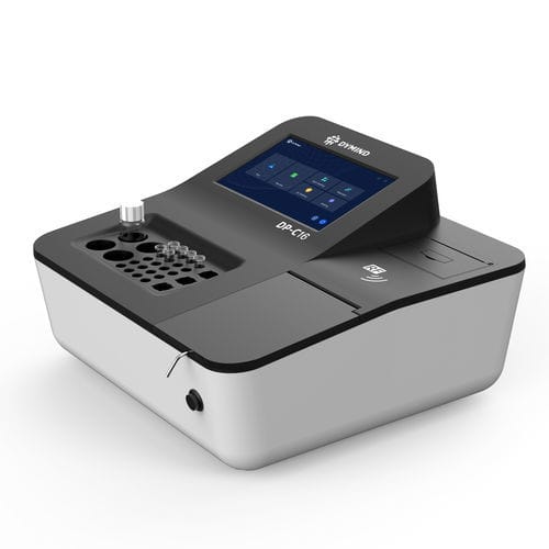 Halbautomatisches biochemisches Analysegerät - DP-C16 - Shenzhen Dymind Biotechnology Co., LTD - Tisch / kompakt / integriertes System