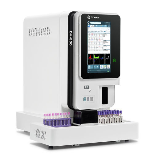 Automatischer Hämatologie-Analysator - DH-800 - Shenzhen Dymind Biotechnology Co., LTD - Tisch / durch fluoreszierende Fluss-Zytometrie / KI-gestützt
