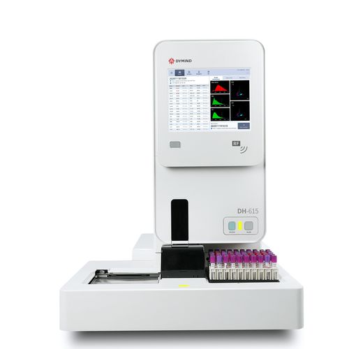 Hämatologie-Analysator für Krankenhaus - DH-615 - Shenzhen Dymind Biotechnology Co., LTD - automatisch / Tisch / mit 6-teiliger Differenzierung