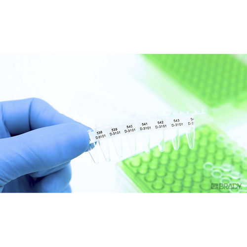 Etikett für PCR Röhrchen - B33-289-492-WT - Brady EMEA - chemikalienbeständig