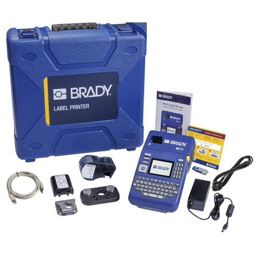 Etikettierer für Krankenhaus - M510-KIT-UK-BWS - Brady EMEA - elektrisch / Strichcode-Etiketten / digital