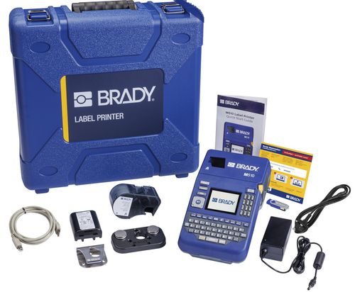 Etikettierer für Labors - M510-KIT-UK-BWS - Brady EMEA - für Krankenhaus / elektrisch / Strichcode-Etiketten