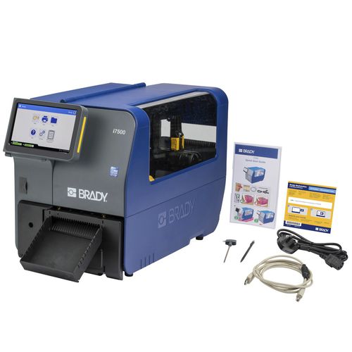 Thermodirektdrucker - I7500-300-C-UK - Brady EMEA - Thermotransfer / Strichcode-Etiketten / für Etiketten