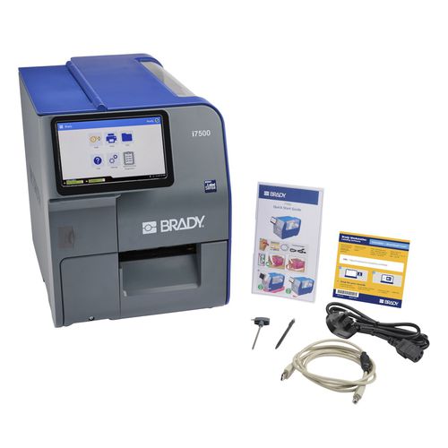 Etikettierer für Labors - I7500-600-UK - Brady EMEA - manuell / automatisch / automatisiert