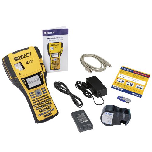 Thermotransferdrucker - M410-UK-BWS - Brady EMEA - für Etiketten / für Etiketten / tragbar