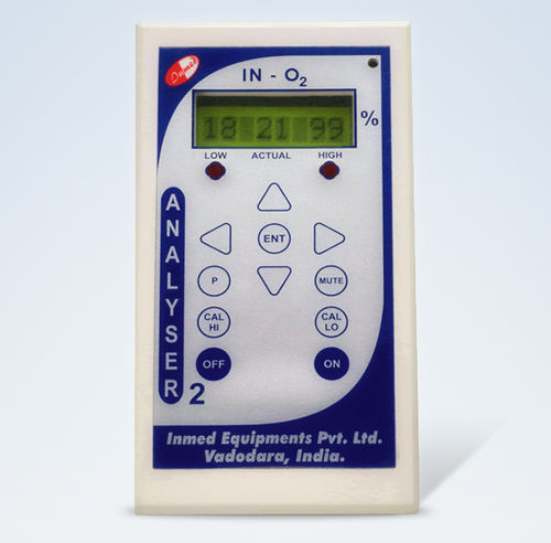 Sauerstoff-Analysegerät - In-02 - Inmed Equipments - für medizinische Geräte / kontinuierlich / kompakt