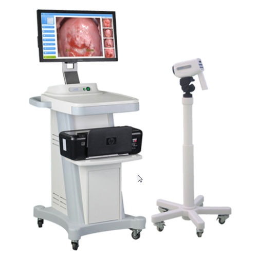 Videokolposkop - GC-3000E - Shenzhen GoldCare Meditech - auf Wagen