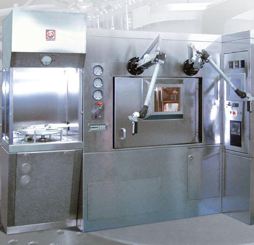 Geschirmte Zelle / für die Austeilung - Comecer - für SPECT / mit Abschirmung / Laminar-Flow