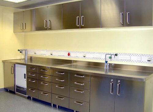 Arbeitsplatte für Labor / für Nuklearmedizin - Comecer - modular